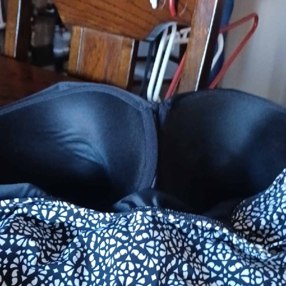 L.L. Bean Black One-piece Bathing Suit - Picture 11 of 16